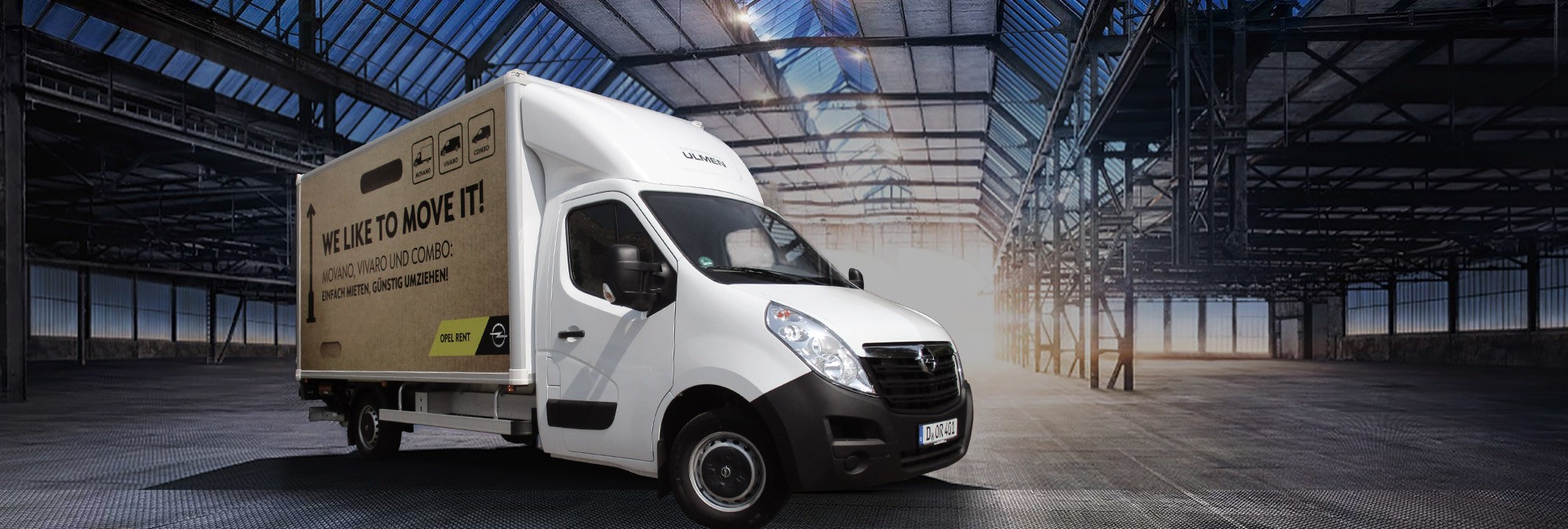 Opel Rent Movano Kofferaufsatz